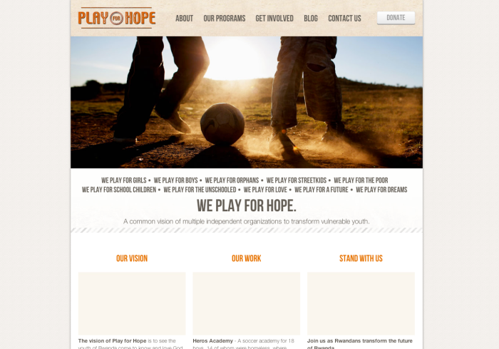 PlayForHope 2.0 Preview